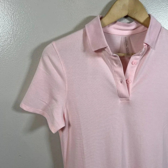 Outdoor Voices Birdie Polo Dress Size Small Pinkfinch Preppy Casual Golf Active - Picture 7 of 10